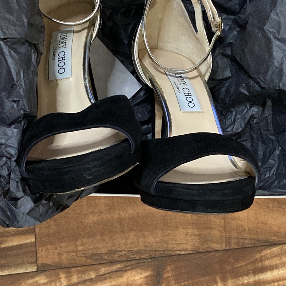 $750 Jimmy Choo • Pearl 100 (in Box) - Picture 10 of 16